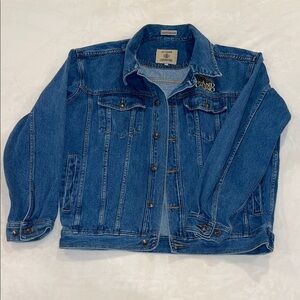 Vintage Grand Casino Denim Jacket | Outdoor Expedition | Made in Hong Kong